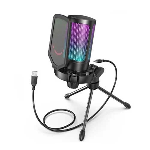 FIFINE A6V Gaming Black USB Microphone Price in Bangladesh