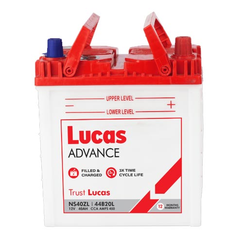 LUCAS Advance NS40ZL 12V 40Ah Vehicle Battery Price in Bangladesh