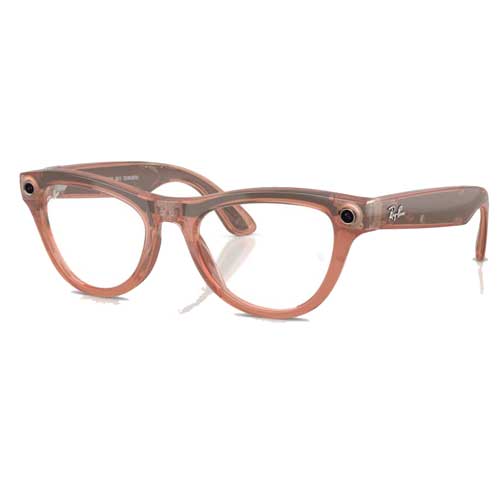 Meta RW4014 6778M4 Shiny Peach Ai Smart Glasses Price in Bangladesh