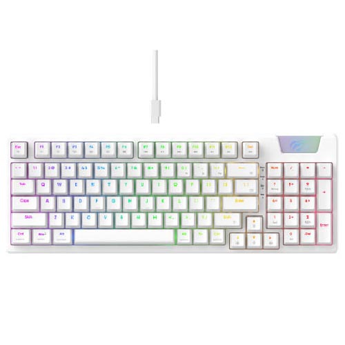 Havit KB885L Gamenote USB to Type-C Multi-Function RGB Backlit Mechanical Keyboard Price in Bangladesh