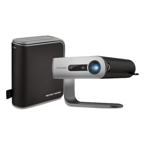 ViewSonic M1+_G2 300 Lumens Smart LED Portable Android Projector