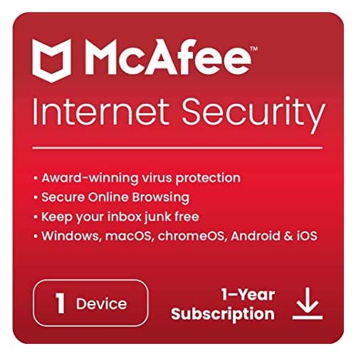 McAfee Internet Security 2023 Single Device One Year Price in Bangladesh