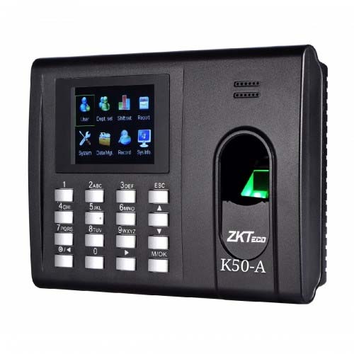 ZKTeco K50A Fingerprint Time Attendance & Access Control Terminal with Adapter Price in Bangladesh