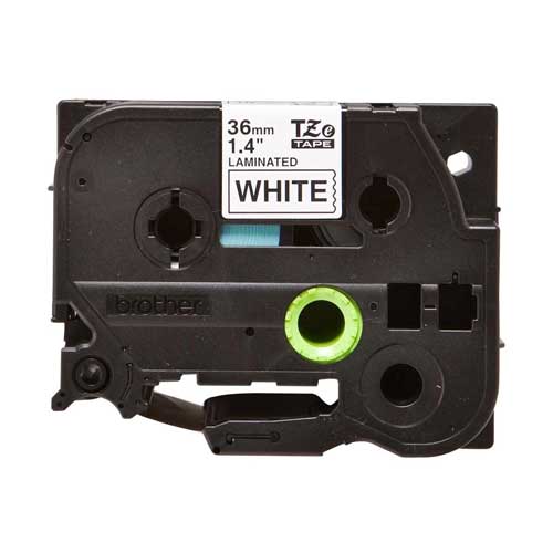 Brother Tze-261 (36mm x 8M) Black on White Tape Cartridge  Price in Bangladesh