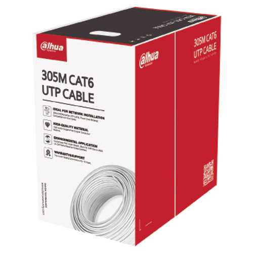Dahua PFM923I-6UN-C 305m CAT6 UTP Cable Price in Bangladesh