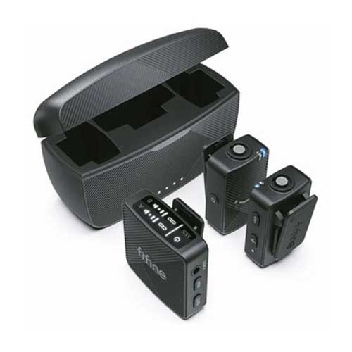 FIFINE M9 Dual Wireless Lavalier Microphone System With Charging Case Price in Bangladesh