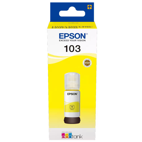 Epson 103 Original Yellow Ink Bottle in Bangladesh