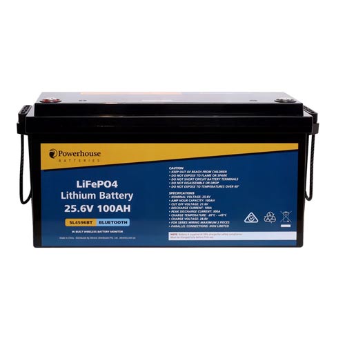 PowerHouse SL4596BT 12V-100Ah Lithium LiFePO4 Battery M8 With Bluetooth in Bangladesh