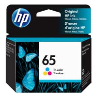 HP 65 Tri-color Original Ink Cartridge (N9K01AA)