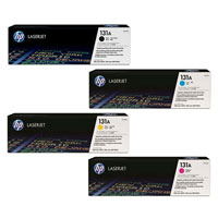 HP 131A CMYK Full Set Toner Cartridge (CF210A, CF211A, CF212A, CF213A)