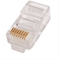 Micronet SP1111 Cat-5 RJ45 Connector Plug Cable Connector Pack of 20 Pieces Box in Bangladesh