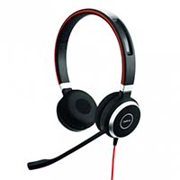 Jabra Evolve 40 DUO USB & 3.5mm jack Headphone