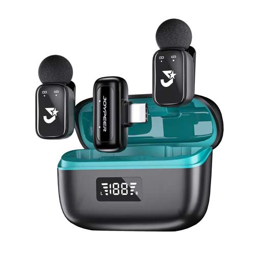 Joypeer Star MINI 2.4GHz Dual-Channel Wireless Microphone