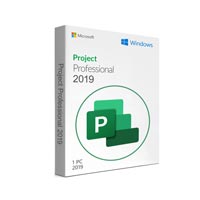 Microsoft Project 2019 Pro Non Sync for Windows
