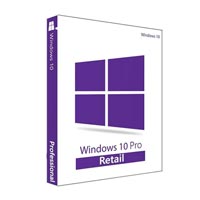 Microsoft Windows 10 Pro Retail Lifetime License KEY
