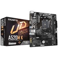GIGABYTE A520M K AM4 Micro ATX Motherboard