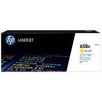 HP 658A Yellow Original LaserJet Toner Cartridge, W2002A