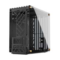 Value Top Mloong Series GRID Black Mid Tower Micro-ATX Gaming Desktop Casing