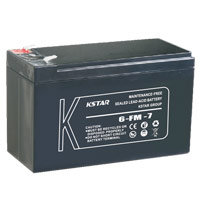 KSTAR 12V-7.5AH Rechargeable UPS Battery