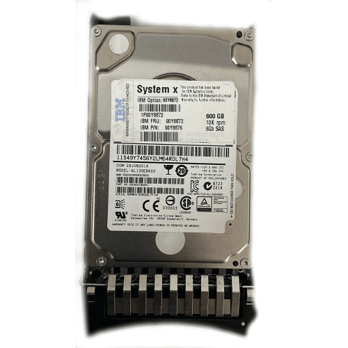 IBM 10K 6G 2.5" 600GB SAS Server HDD