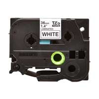 Brother Tze-261 (36mm x 8M) Black on White Tape Cartridge