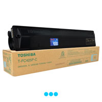 Toshiba T-FC425P-C Cyan Color Toner Cartridge
